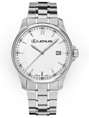 Мужские наручные часы Lexus Men's Watch, Silver, Swiss Made