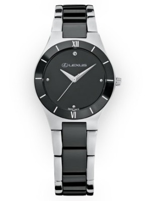 Женские наручные часы Lexus Women's Watch, Black / Silver
