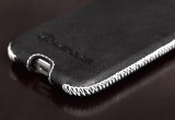 Кожаный чехол Lexus для iPhone 6/6S, Leather Smartfone Case Black, артикул LMPE13021L