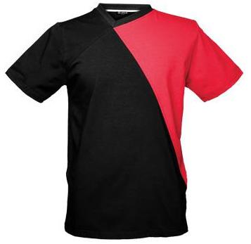 Мужская футболка Lexus NX, цвет черный / красный