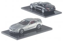 Модель Mercedes-Benz SLR McLaren 2003, Crystal Laurit Silver