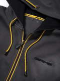 Мужская толстовка Mercedes AMG Men's Sweat Jacket, Selenite Grey / Yellow, артикул B66957980