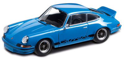 Модель автомобиля Porsche 911 RS 2.7, Scale 1:43, Glossy Blue