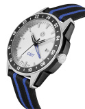 Мужские наручные часы Mercedes-Benz Men's watch, Sportive Young GMT, silver / black / blue, артикул B66953057