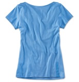 Женская футболка BMW i T-Shirt, Ladies, Blue, артикул 80142411494