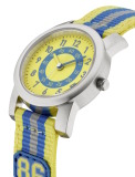 Детские наручные часы Mercedes-Benz Watch, MB Kids' Watch  silver / yellow / blue, артикул B66953109