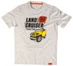 Футболка мужская Toyota Men's T-Shirt, Land Cruiser 40, Grey