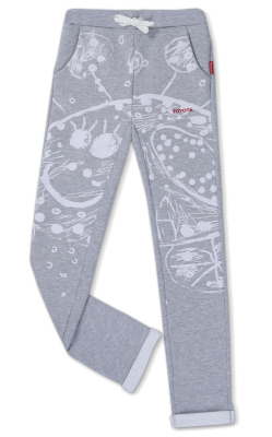 Детские штаны для девочек Toyota Girls Pants, Grey