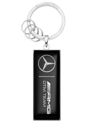 Брелок Mercedes-Benz Key Ring, Hockenheim, Black / Silver