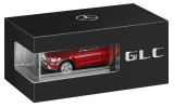 Модель Mercedes-Benz GLC, Designo Hyacinth Red Metallic, 1:43 Scale, артикул B66962159