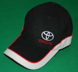 Бейсболка Toyota Baseball Cap, Classic, Black-White, артикул TMC01102CT