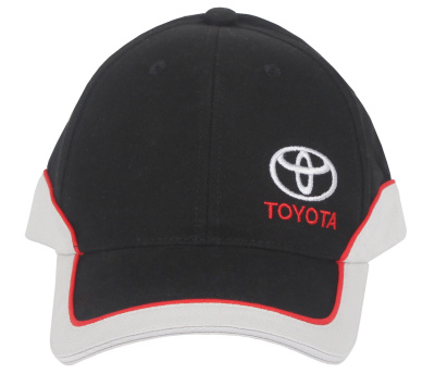 Бейсболка Toyota Baseball Cap, Classic, Black-White