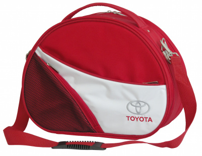 Овальный кейс Toyota Ladie's Travel Case, Red-Grey
