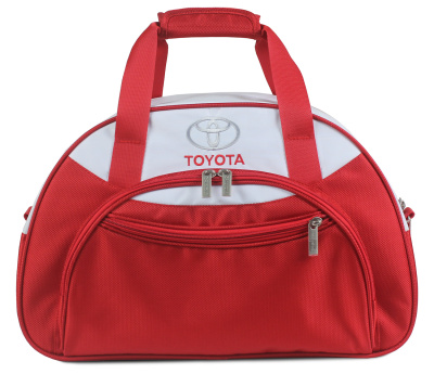 Спортивная сумка унисекс Toyota Unisex Sports Bag, Red/White