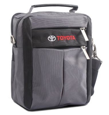 Компактная мужская сумка для документов Toyota Men's Shoulder Bag, Grey