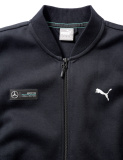 Мужская толстовка Mercedes AMG Petronas Men's Sweat Jacket, Black, артикул B67996626