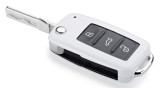 Накладка на ключ Volkswagen Beetle Plastic Key Cover, White, артикул 5C0087012B