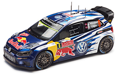Модель автомобиля Volkswagen Polo R WRC, 1:43, Mikkelsen/Floene