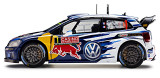 Модель автомобиля Volkswagen Polo R WRC, 1:43, Ogier Ingrassia, артикул 6C1099300A
