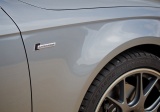 Металлический шильдик на кузов автомобиля Audi Metall Badge Supercharged, Carbon, артикул 4F0853601