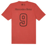 Мужская футболка Mercedes Men’s T-Shirt, Kopfballungeheuer, Red, артикул B66958125
