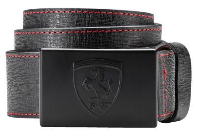 Кожаный ремень Ferrari LS Leather Belt, Puma Black