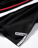 Мужская рубашка-поло Mercedes AMG Men's Polo Shirt, black/white, артикул B66957490