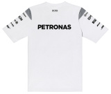 Мужская футболка Mercedes Men's T-shirt, F1 Driver, White, артикул B67996709
