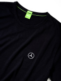 Мужская футболка Mercedes Men's T-shirt, Black, by Hugo Boss, артикул B66958246