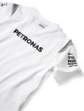 Детская футболка Mercedes Children's T-shirt, F1 Driver, White, артикул B67996730