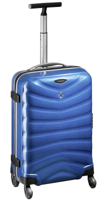 Чемодан Mercedes-Benz Suitcase, Spinner 75, South Sea Blue, Curv