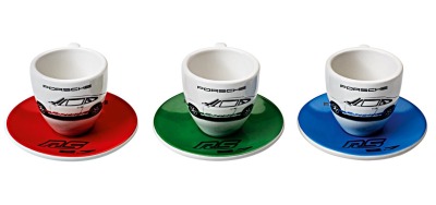 Набор из трех чашек для эспрессо Porsche Espresso cups, set of 3 – RS 2.7 Collection