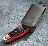 Кожаный чехол для ключа от автомобиля Porsche, артикул 97004400040
