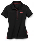 Женская рубашка поло Audi Womens Poloshirt, Audi Sport, Black, 2016
