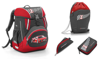 Школьный набор Audi Schoolbag set, Audi Sport