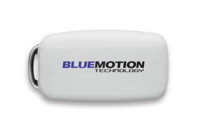Накладка на ключ Volkswagen Key Case, BlueMotion, White