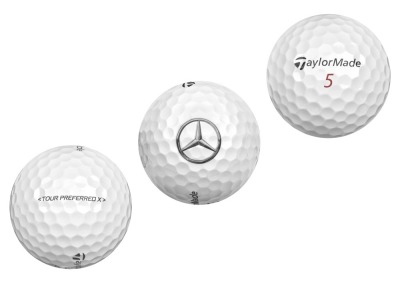 Набор из 3-х мячей для гольфа Mercedes-Benz Golf Balls Set