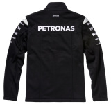 Мужская куртка Mercedes F1 AMG Petronas Men's Softshell Jacket, Team, Black, артикул B67996741