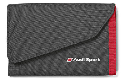 Кошелек Audi Sport Wallet, Black/Red