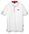 Мужская рубашка-поло Audi Mens poloshirt, Audi Sport, White
