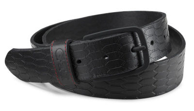 Мужской кожаный ремень Volkswagen GTI Belt, Men, Black