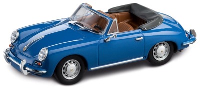 Модель автомобиля Porsche 356 C Cabriolet – limited edition, Scale 1:43, Enamel Blue