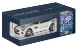 Модель Mercedes-AMG GT S, Laureus, designo diamond white bright, 1:18 Scale, артикул B66960614