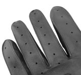 Мужские кожаные водительские перчатки Jaguar XKSS Men's Driving Gloves, Black, артикул JBVM180BND