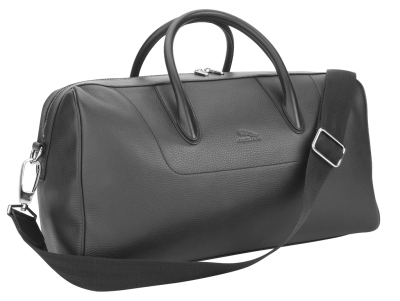 Кожаная дорожная сумка Jaguar Classic Weekend Bag - Black