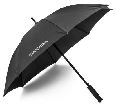 Зонт-трость Skoda Stick Umbrella Aquaprint Black