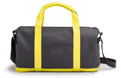 Спортивная сумка MINI Duffle Bag Colour Block, Grey/Lemon