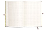 Блокнот MINI Notebook Colour Block, Grey/Lemon, артикул 80242445693