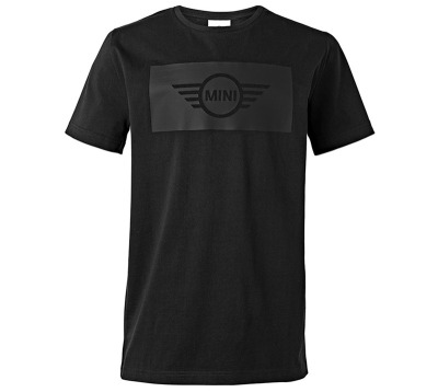 Мужская футболка MINI Men's T-Shirt, Wing Logo Cut-Out, Black