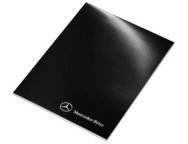 Блокнот Mercedes-Benz Writing Pad 2016, Black/White